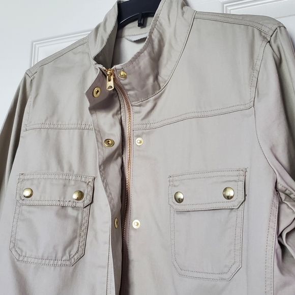 J.Crew Resin-coated Twill Field Jacket, Size S, XL - Picture 4 of 8